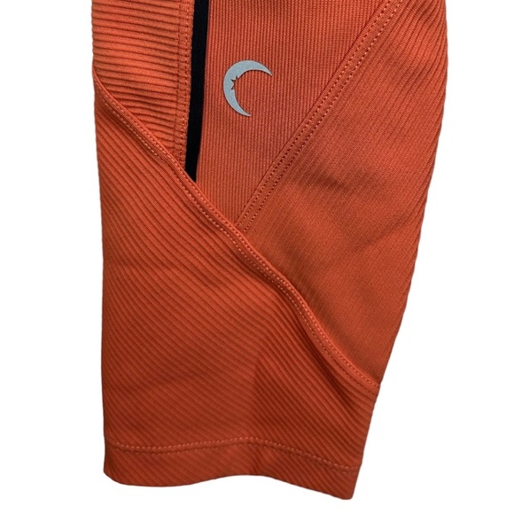 Zyia Leggings Ribbed Burnt Orange size 8-10 - Picture 11 of 13